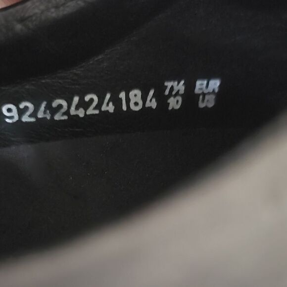 MEPHISTO Black Sneakers with Unique Pattern SIZE 10 US - Picture 8 of 9